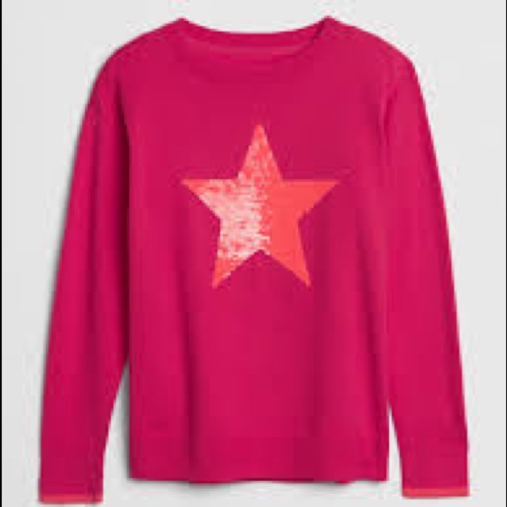 3/$27 GAP flippy sequin sweater ⭐️